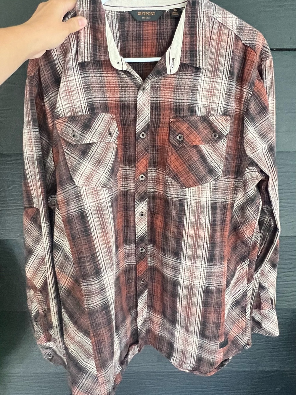 Outpost men’s flannel